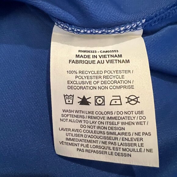 NWT Women's Nike Vintage Cubs Logo, Royal Blue Dri-fit Polo, Size Small - Picture 8 of 10